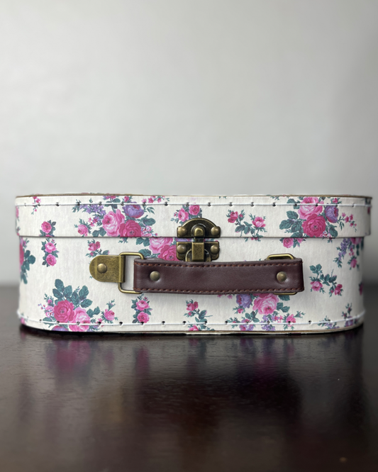 Vintage Rose Suitcase by Sass & Belle